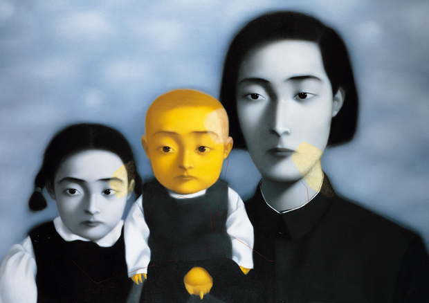 Zhang Xiaogang: Bloodline Series, 1997, oil/canvas, 148 x 188 cm, Courtesy of Sigg Collection - 