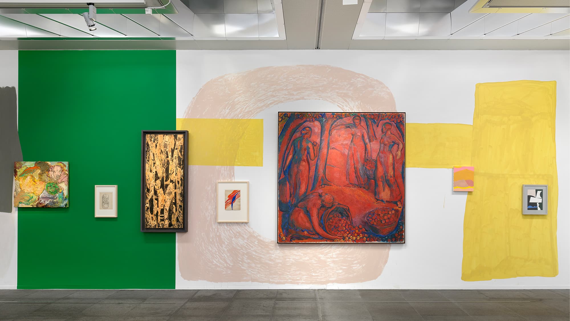 Sammlung von Amy Sillman kuratiert