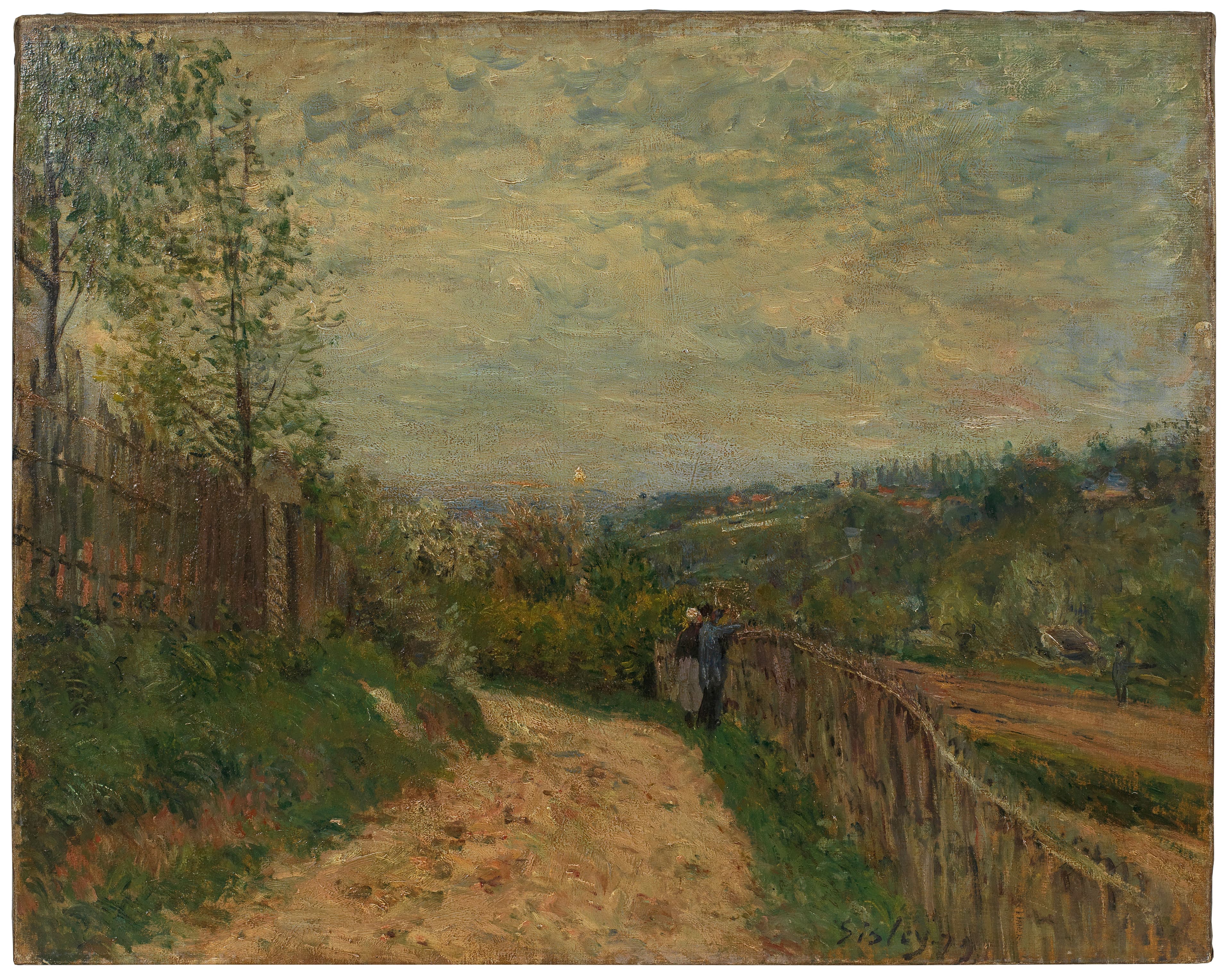Alfred Sisley, Le chemin des bois à Ville d’Avray
