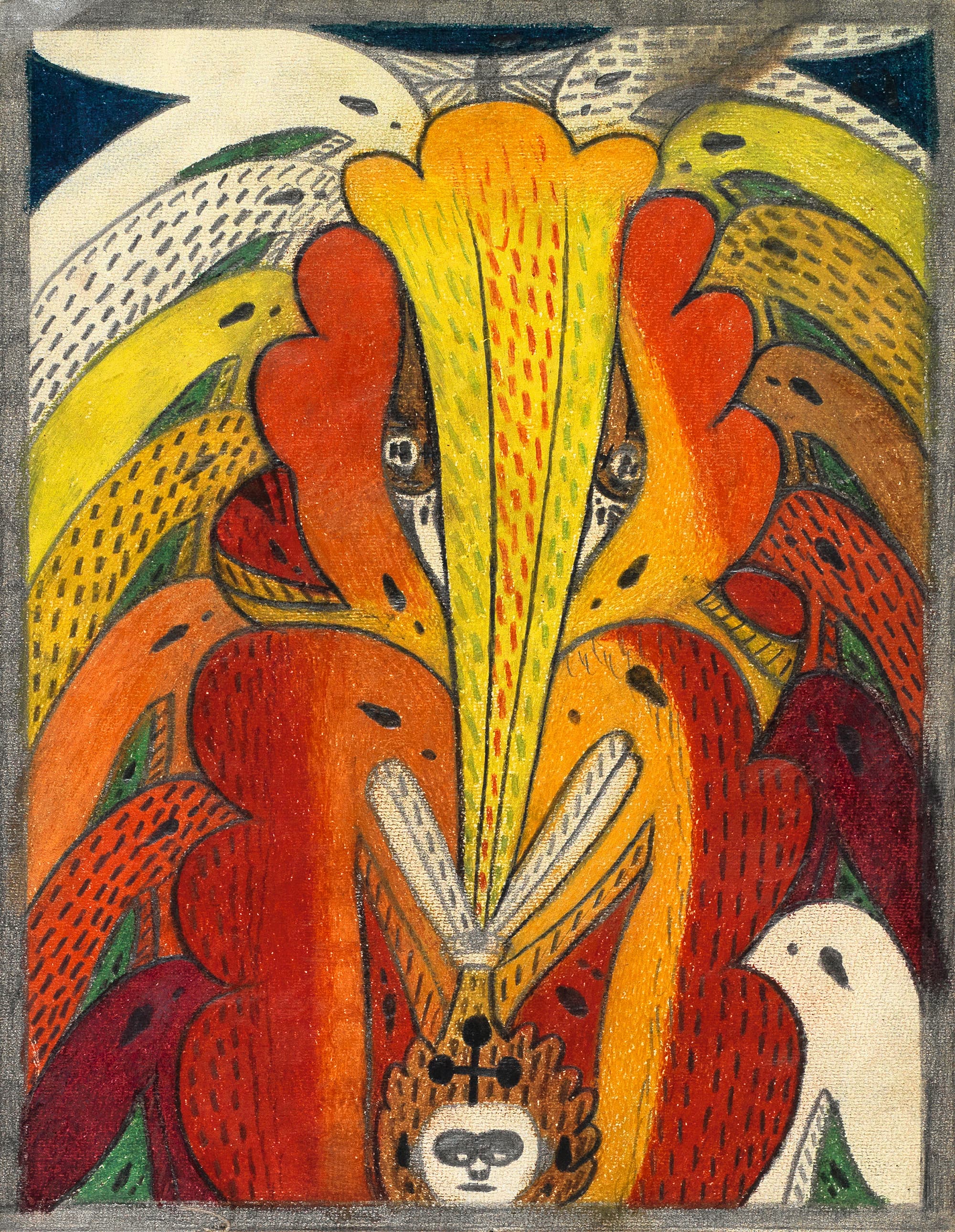 Adolf Wölfli_Zeichnung aus dem Heft für Sasha Morgenthaler_1915