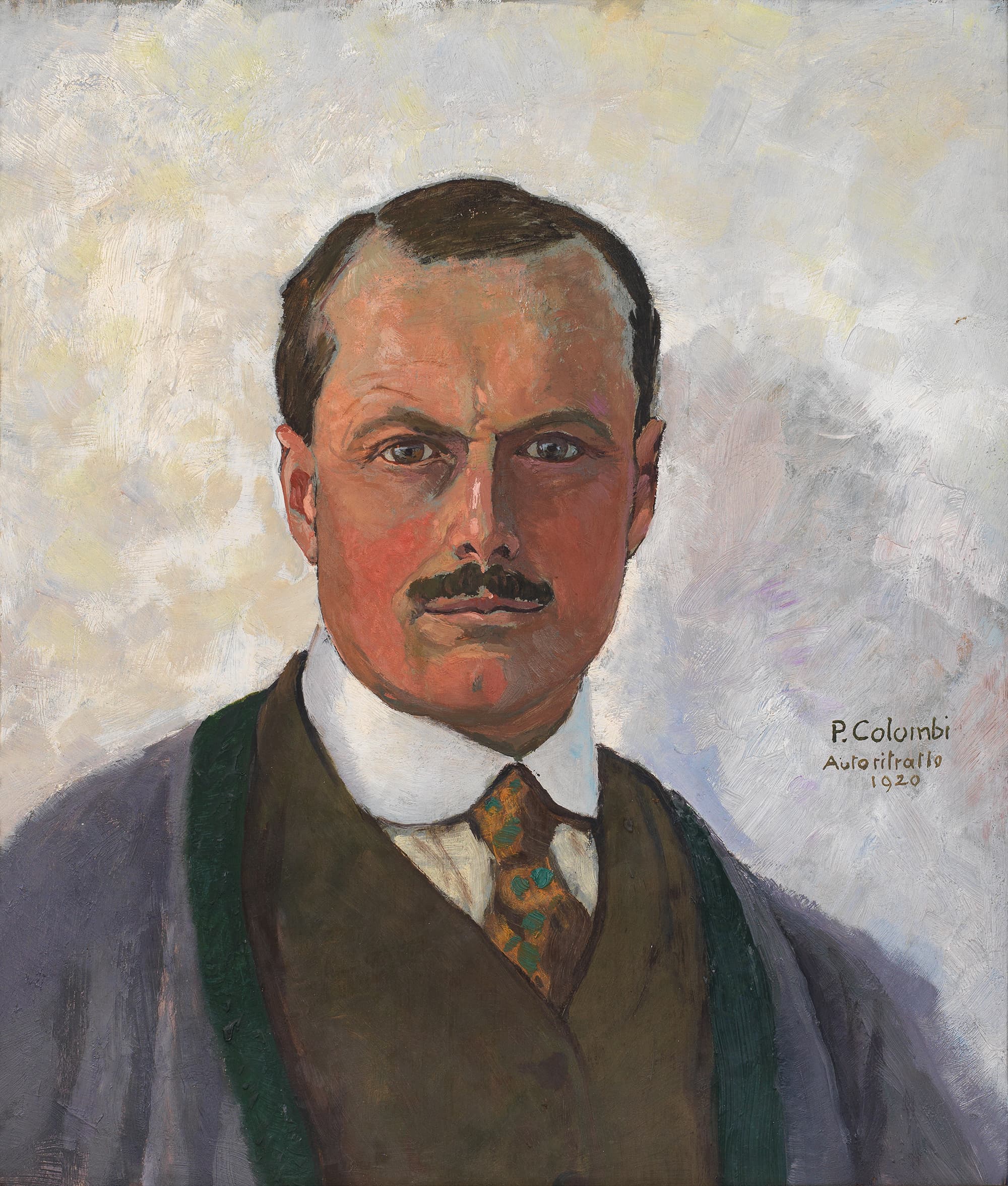 Plinio Colombi, Selbstbildnis, 1920