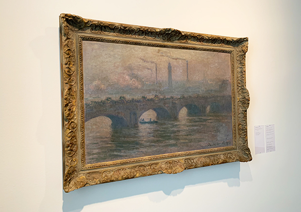Claude Monet, Waterloo Bridge, temps gris, 1903, Öl auf Leinwand. Kunstmuseum Bern, Legat Cornelius Gurlitt 2014, Provenienz in Abklärung - 