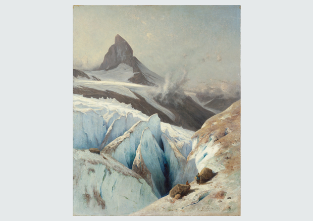 Gabriel, Loppé (02.07.1825 - 19.05.1913), Das Matterhorn, 1867, Öl auf Leinwand, 79.5 x 63.5 cm. Kunstmuseum Bern, Geschenk Hanna Bohnenblust, Bern
 - 